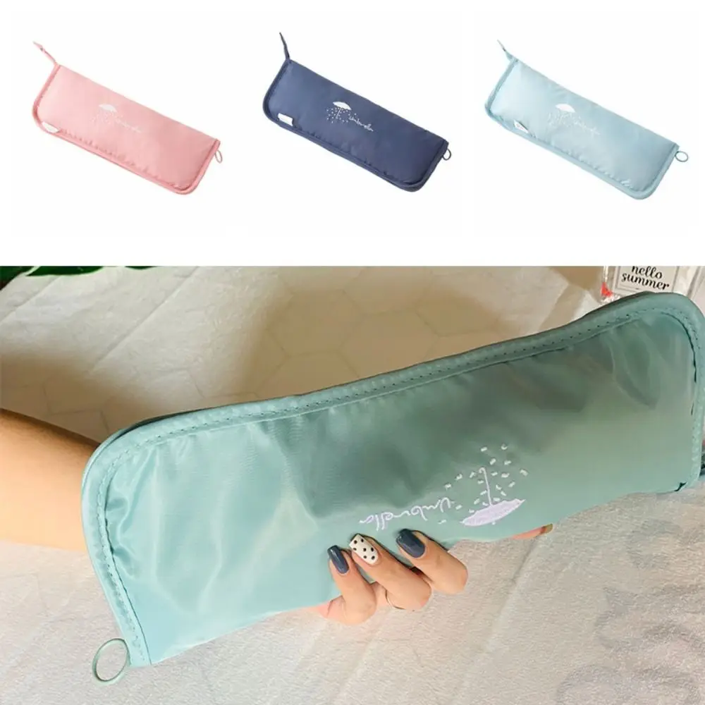 Wet Umbrellas Carry Case Portable Waterproof Umbrella Storage Cover Clutch Type Absorbent Folding Umbrella Bag Home Accessory