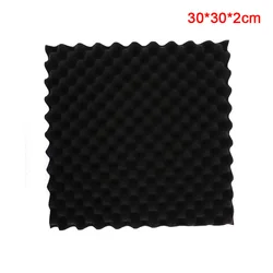 1PC 30x30x2cm Acoustic Foam Panel for Soundproofing and Insulation (BK2)