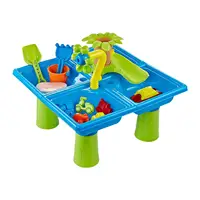 Kids Sand Water Table Sandbox Table,Toy Accessories,Bath Toy Playset,Water Table Activity Sensory Table for Age 3-5 Boys 2