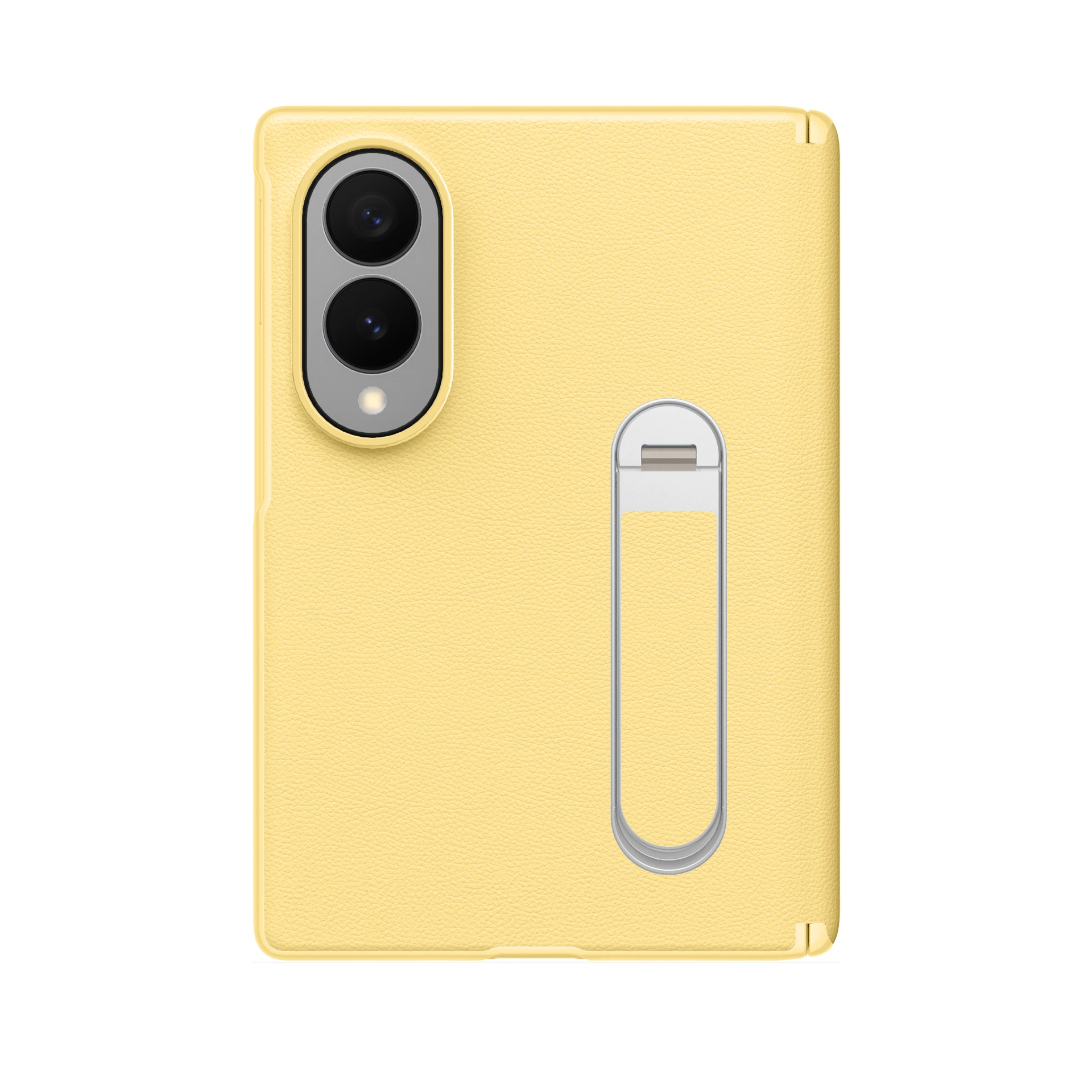 Magnetic Foldable Screen Center Hinge Case with Matte Texture and Leather-Like Finish