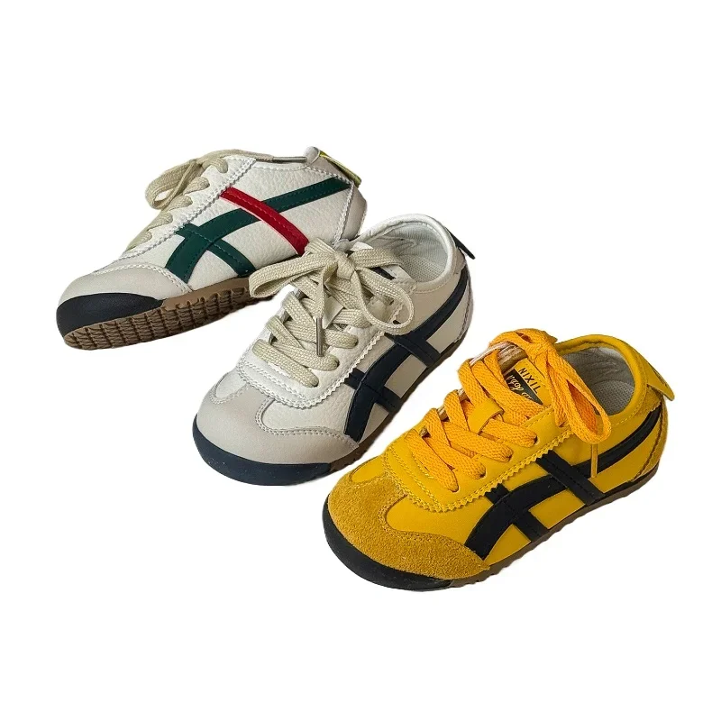 Spring Children Boy Girls Outdoor Soft Soled Lightweight Forrest Gump Shoes Kid Toddler All-match Breathable Skateboard Trainers