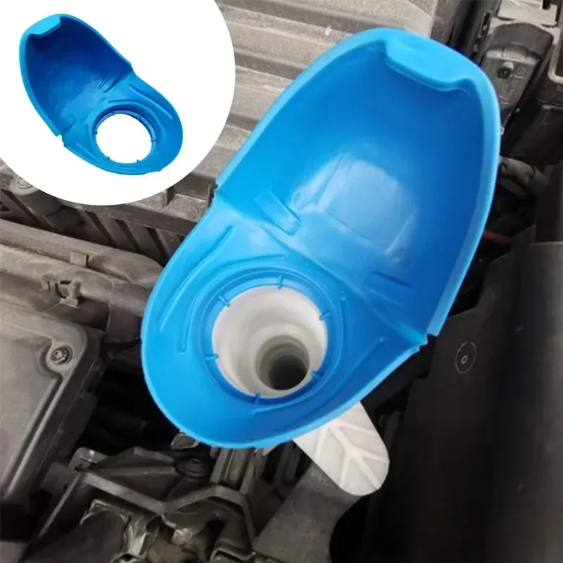 

Car Wiper Washer Fluid Reservoir Tank Bottle Cover Cap Lid Plastic Blue For Audi For VW SKODA 6V0955485 6V0 955 485