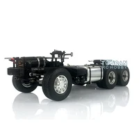 1/14 LESU 6X4 6X6 RC Metal Chassis for Remote Control Tamiyaya Vehicle Tractor Truck Trailer DIY Model Car Motor Toys TH02014 2