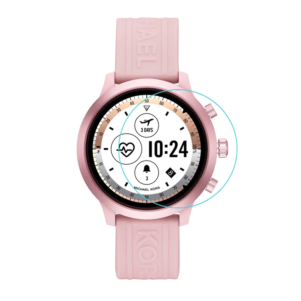 3PCS Ʈ ġ ũ ȣ  MK ׼ GO Ƽ ũġ HD Smartwatch ׼
