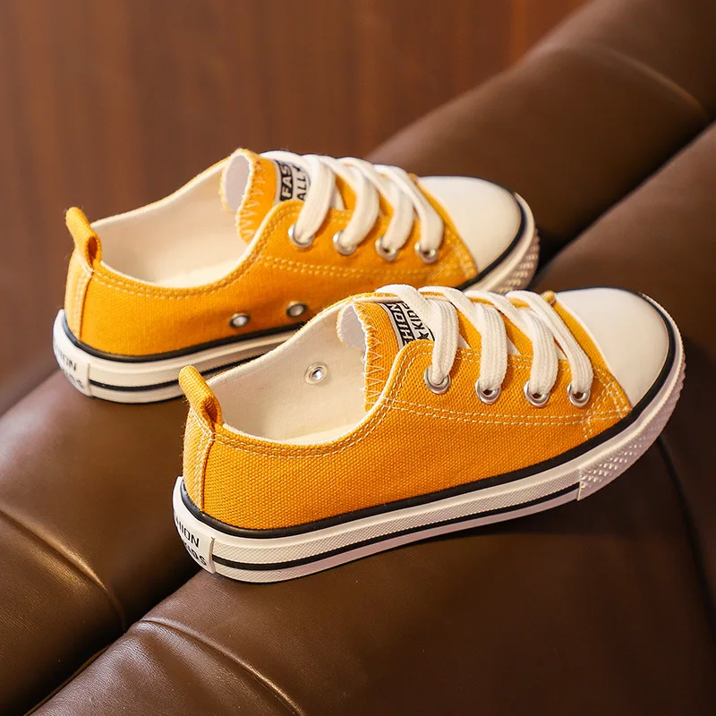 Kids Canvas Sneakers Toddler Sport Casual Shoes Fashion Soft Breathable Boys Girls Flats Canvas Shoes Children Loafers sports shoes kids sneakers kids shoes kids sports shoes