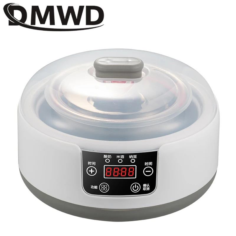 DMWD 110V/220V Multifunctional Yogurt Maker Automatic Leben Enzyme Fermentation Machine DIY Yogurt  Natto Rice Wine Ferment Tool 5