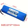 14.4V 3000mAh Robot Vacuum Cleaner Replacement Battery for Ecovacs Deebot Ozmo 920,930,901,905,937,900 Lithium Ion Battery 3