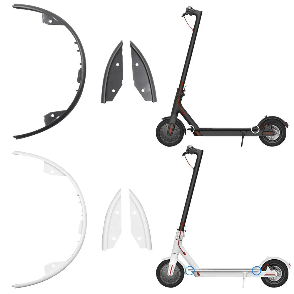 

Durable Parts for Xiaomi Mijia M365 Skateboard Protective Strips Accessories Body Front and Back Strips Electric Scooter Bumper