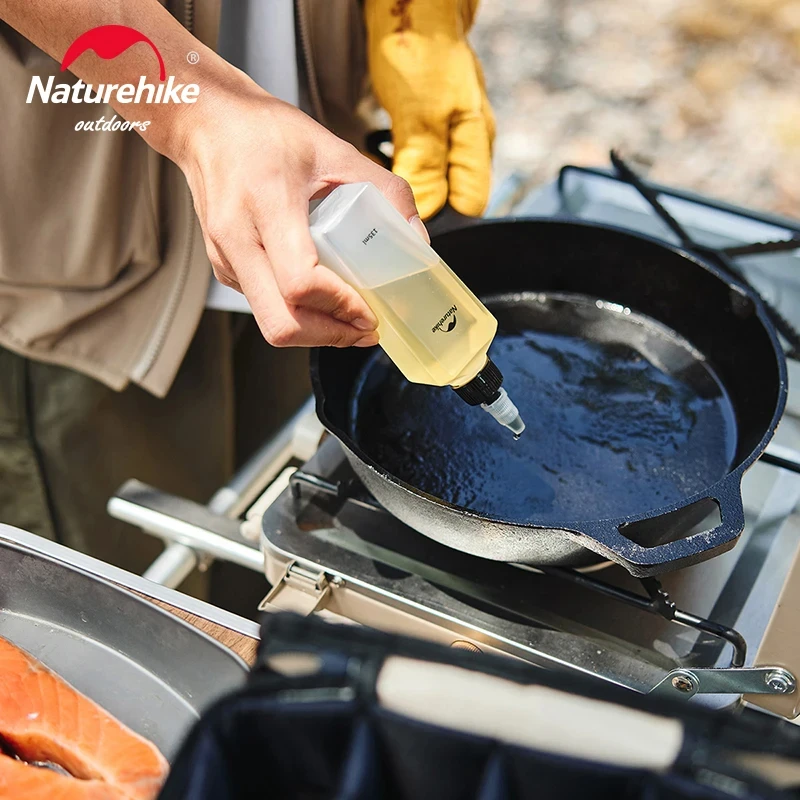 Spice Container Naturehike Camping Portable Spice Cruets Seasoning Jar Pouch Condiment Bottles Set Container BBQ Organizer For Outdoor Picnic