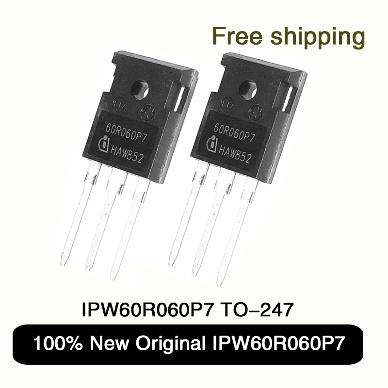 

5-20PCS IPW60R060P7 60R060P7 TO-247 MOS field effect transistor 100% New Original IC Chip In Stock