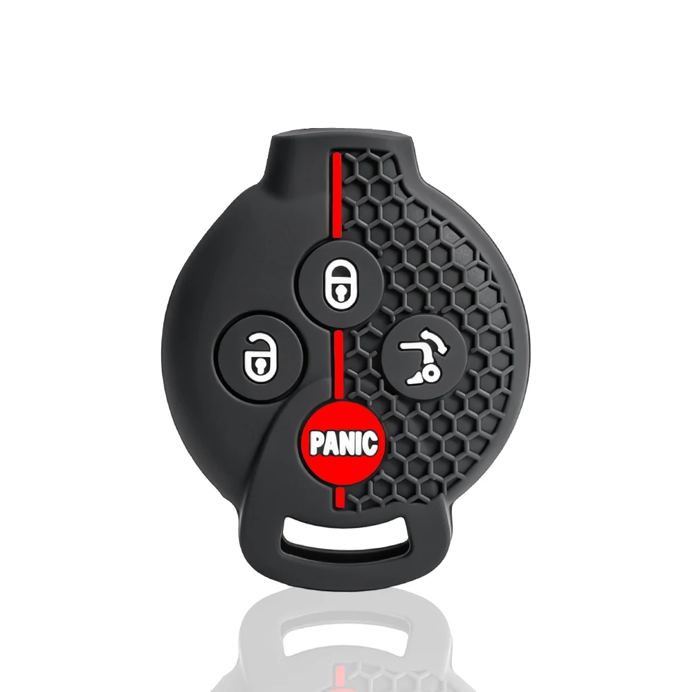 Premium Silicone Car Key Case Cover - Keychain Accessory for Mercedes-Benz Remote Key