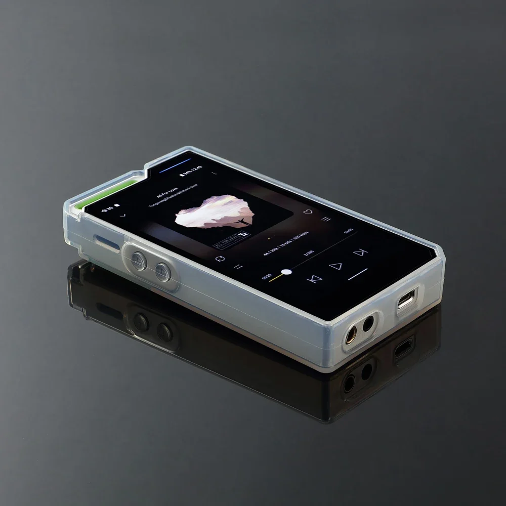 Hiby R4 EVA R4 Capa Couqe Funda 홀더용 소프트 TPU 보호 케이스 커버/휴대용 케이스
