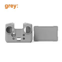 Premium Silicone Protective Case with Screen Guard (GREY)