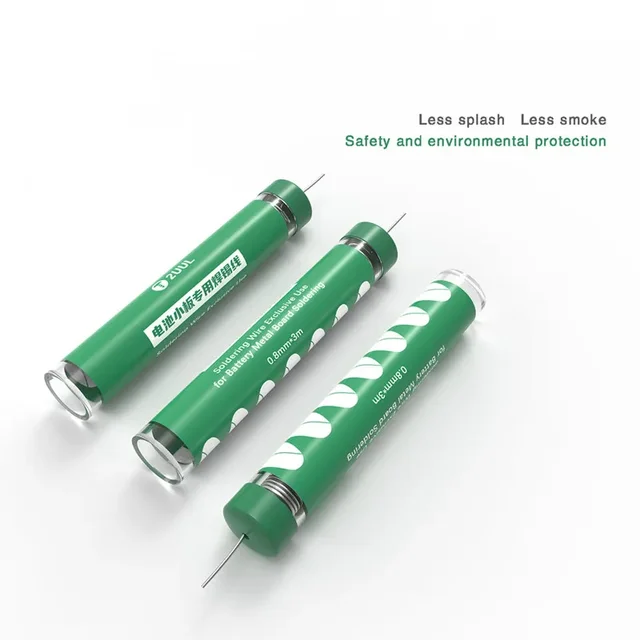 قصدير لحام المعادن والبطاريات 2UUL SC39 (عالي النشاط - 0.8mm) 3