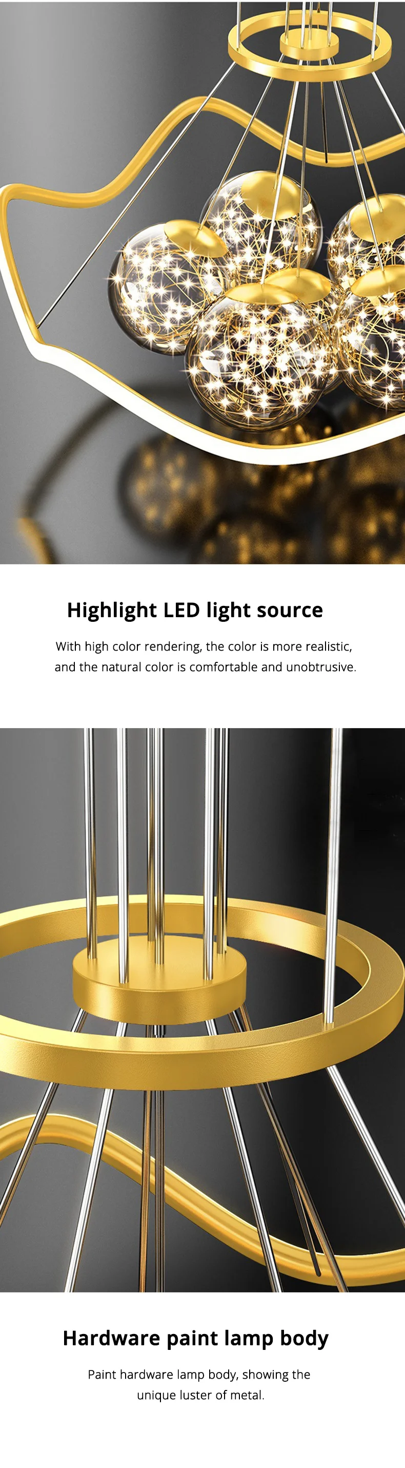 Modern LED Chandelier With Remote For Dining Room Kitchen Studyroom Hotel Restaurant Apartment Villa Foyer Bar Indoor Home Lamp chandelier light