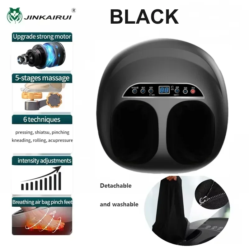 Automatic Kneading Foot Massager with Airbag Full Wrap