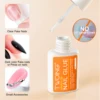 Super Strong Nail Glue For Press On False Nail Tips, Acrylic Fake Nails,Long-lasting Adhesion, Rhinestone Glue With Fast Drying 2