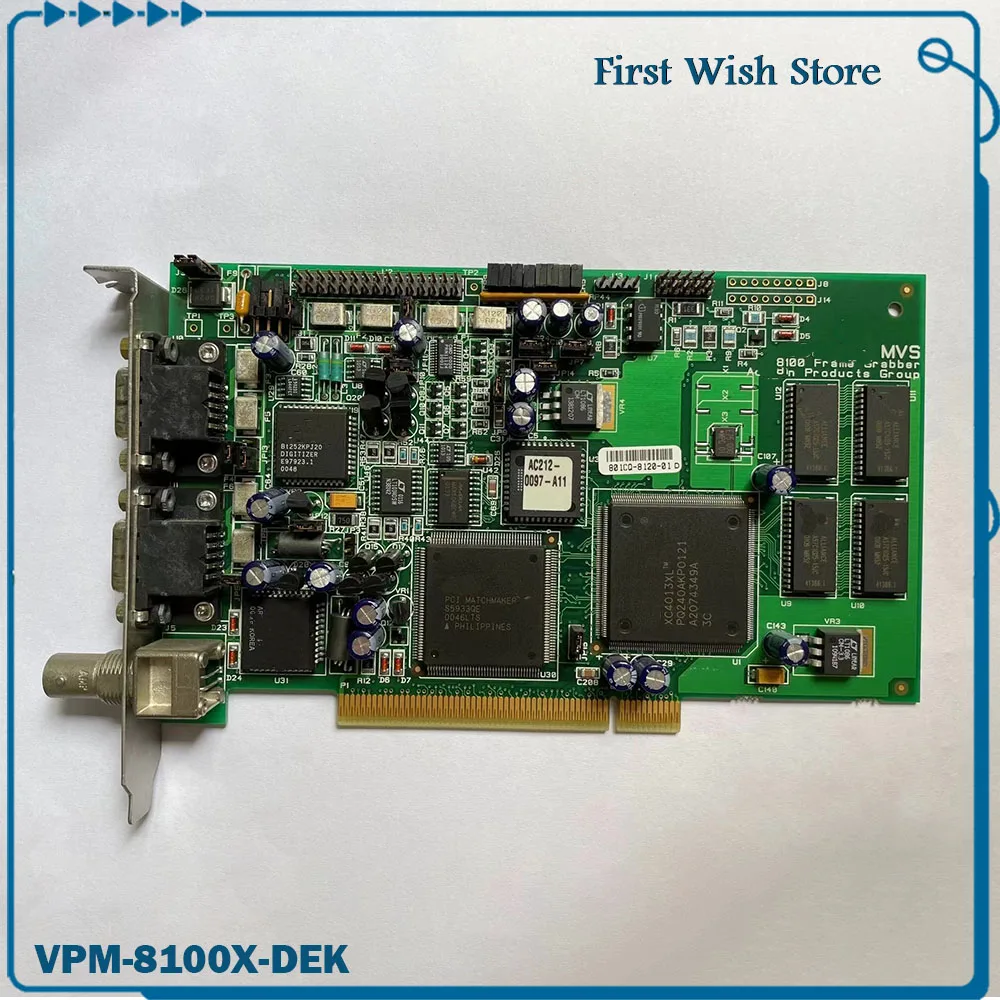 

Карта сбора видео для COGNEX MVS 8100 VPM-8100X-DEK