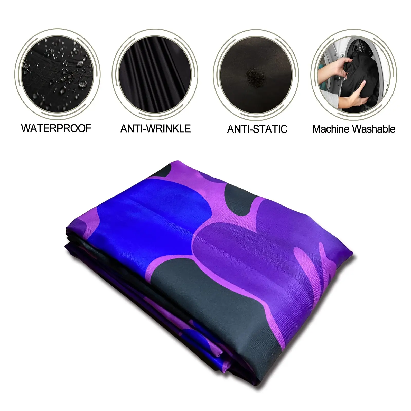 Haircut Apron Cutting Waterproof For Barber Barbershop Hair Cutting Cape Hairdressing Cloth Hairdresser Styling Accessories Tool 4