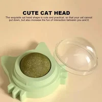 Catnip Wall Spin Ball - Natural Mint for Cats, Promotes Digestion, Enhances Appetite, Interactive Toy 5