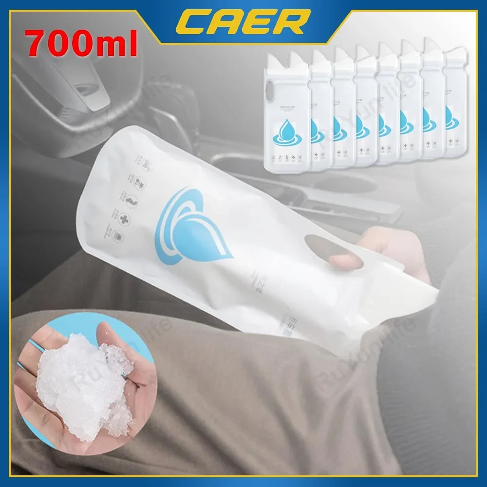 Urine Bag Car Emergency Urine Bag Travel Car Toilet Unisex Urinal Self-Driving 4 pcs set
