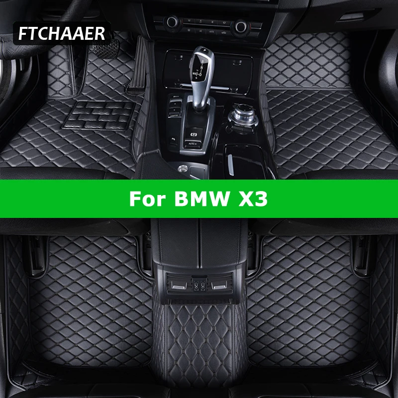 FTCHAAER Alfombrillas De Coche Personalizadas Para BMW X3 E83 F25 G01 ftchaaer-alfombrillas-de-coche-personalizadas-para-bmw-x3-e83-f25-g01