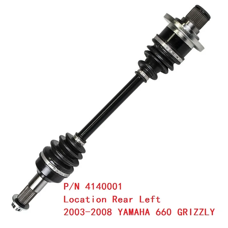 Automotive Rear Axle Inner Outer CV Boot Kit for Yamaha Grizzly 660 YFM660F 4X4 20022008 MOTORS