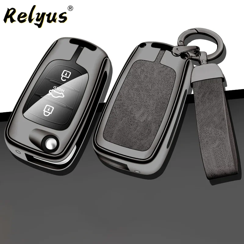 AlloyCarKeyCaseCoverforHyundaiElantraAccentI20I30Ix20Ix35