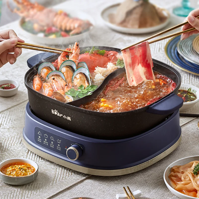 Hot Pot Cooking Pot Electric Home Slow Cooking Electric Cooker 6l