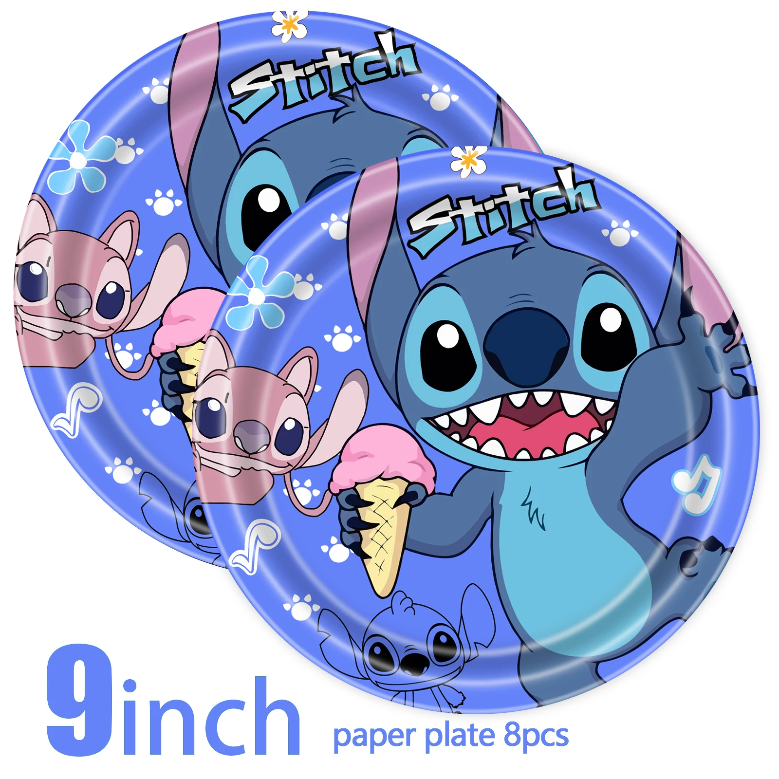 10 Lilo and Stitch Birthday Party Favors Personalized Thank You Tags for  sale online