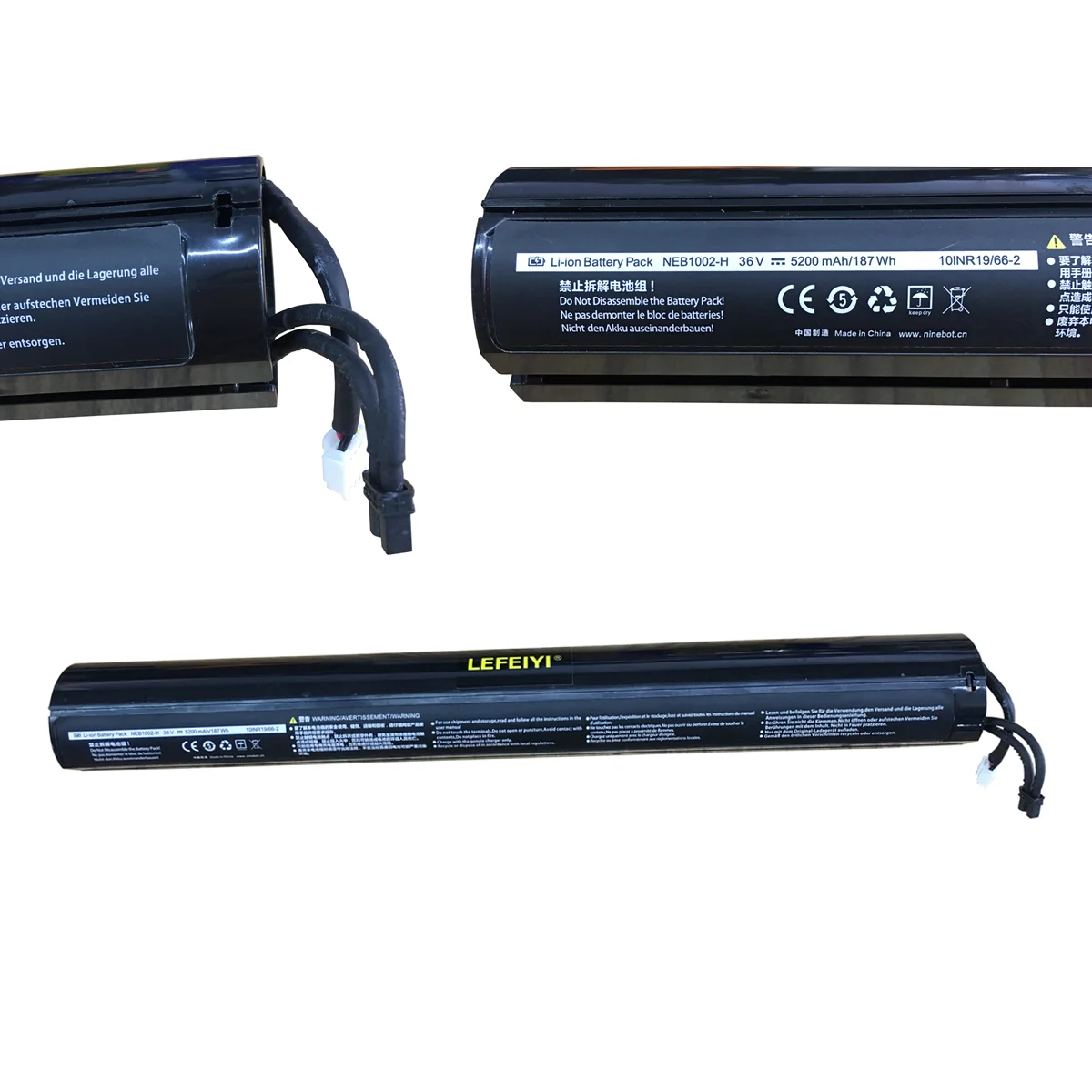 Batterie pour Scooter Ninebot Segway Es1 / ES2 / Es3/Es4, 36V, 100% mAh ...