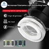 Microscope Polarized LED Ring Light Lamp Anti Glare 35pcs DIP LED 35pcs SMD LED Eliminating Reflections and Restoring Colors 1
