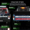 UDIRC Flat Run UD1005 1/10 4WD RC Highway Racing Brushless Remote Control Car Electric Model LED Lights Adult Boys Toy 4