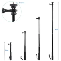 93cm Aluminum Alloy Extendable Handheld Selfie Stick Telescoping Pole for GoPro Hero 9 8 7 6 5 4 3 OSMO Action Xiaoyi SJCAM Eken - Image 2