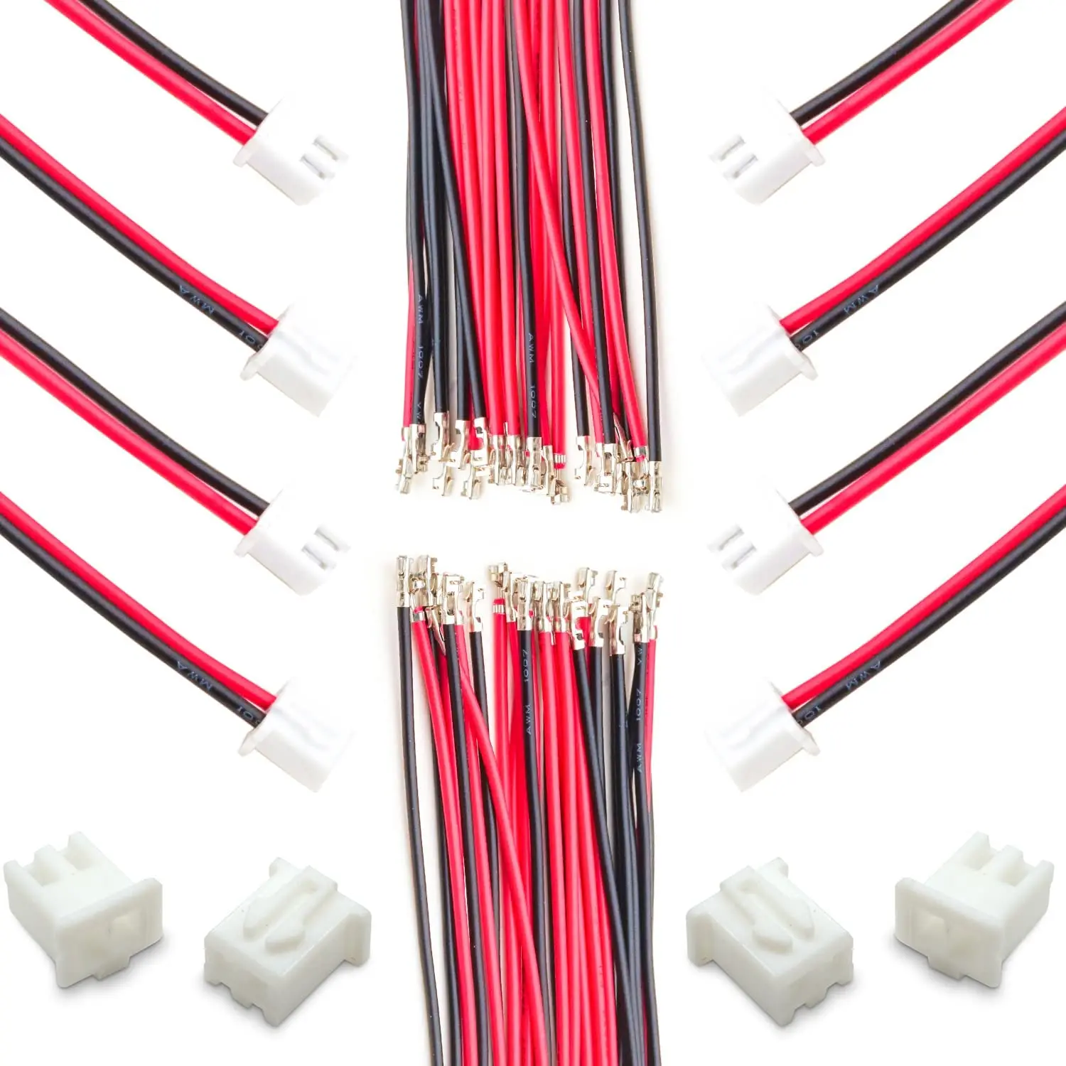 10 Set Connettori JST PH 2.0mm 4 Pin - Cavi In Silicone Da 150mm Per DIY Ed Elettronica - Foto 9