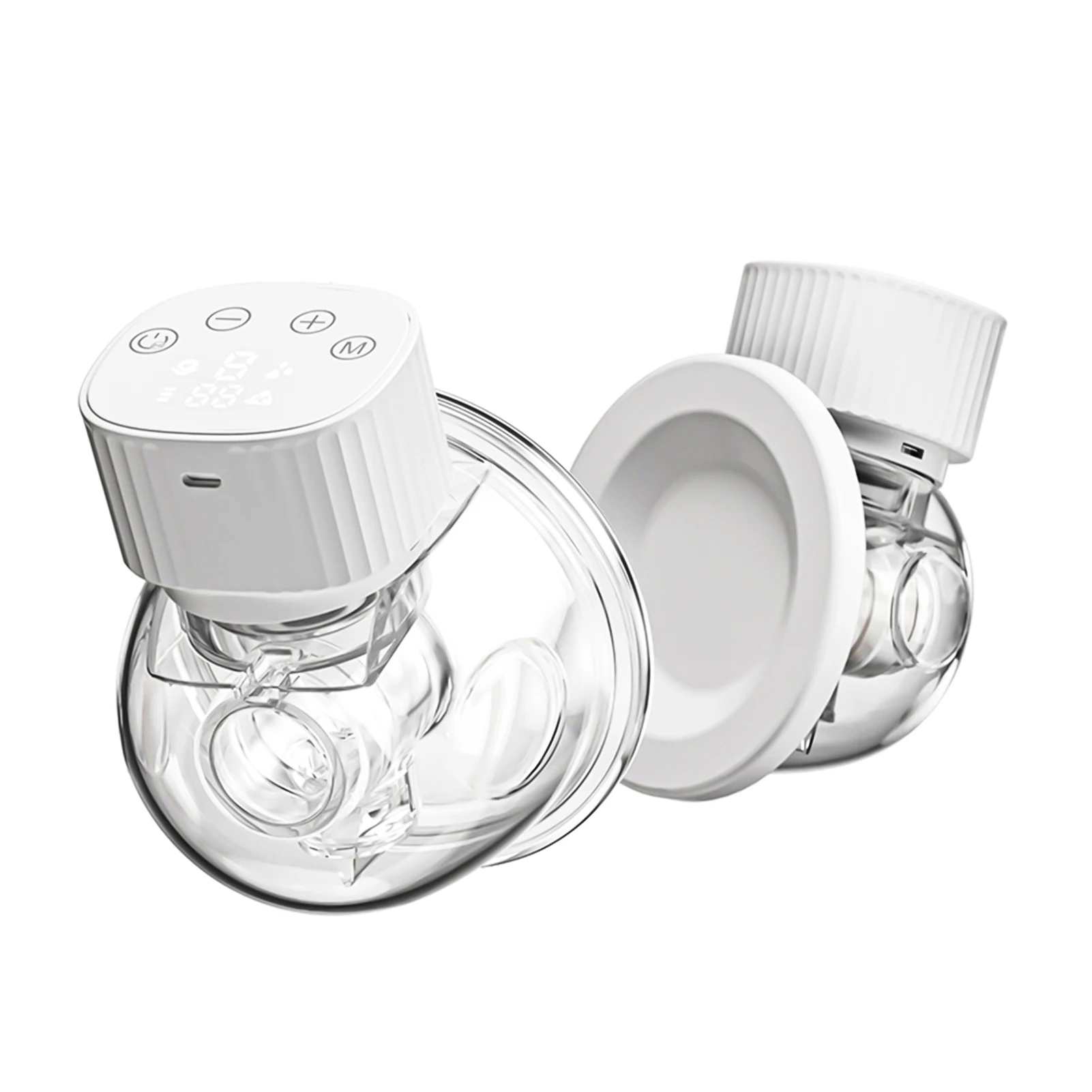 YD-1193 Wearable Invisible Breast Hands Free Portable Painless Low Noise Electric Feeding Pump With Suction Level Modes_voghion.com