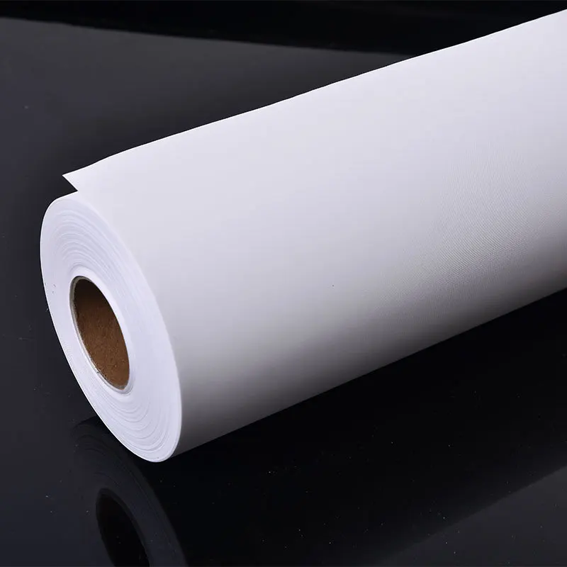 50m big roll 100% waterproof 120gsm Polyester inkjet banner fabric art roll  Thin Canvas Roll - AliExpress