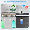 New Soap Dispenser Extension Tube Kit For Kitchen Sink, 47Inch Under Sink Soap Dispenser Tube With Upgraded Check Valve 3