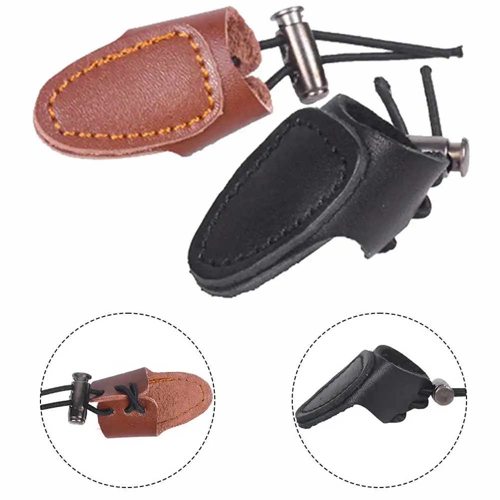 Tir à l'arc Gants Pratique Tir Chasse Cuir Trois Haiti