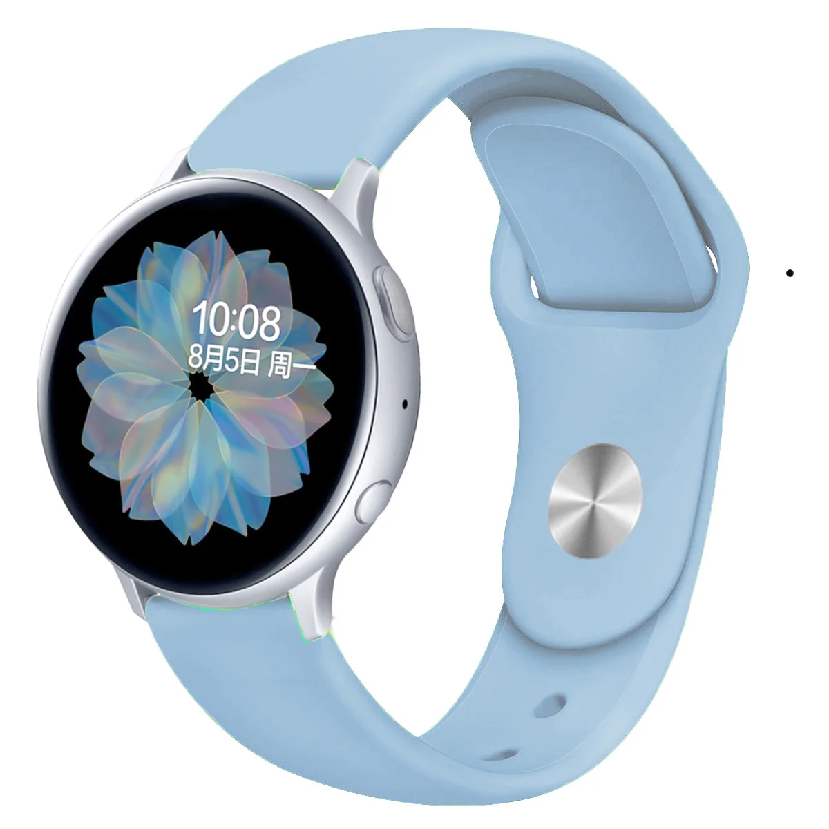 Silicone Replacement Watch Band, 20mm/22mm, Multiple Smartwatch Compatibility