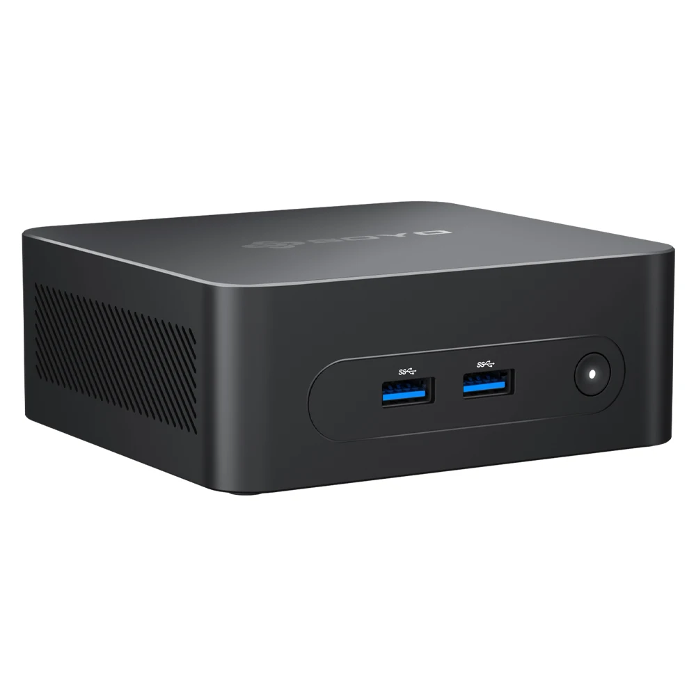 SOYO M2 PLUS 2  Mini PC Intel Alder Lake N100 Windows 11 Pro MiniPC 16GB DDR4  512GB PCIe M.2 SSD WiFi 5 BT5.0 Desktop Computer 3