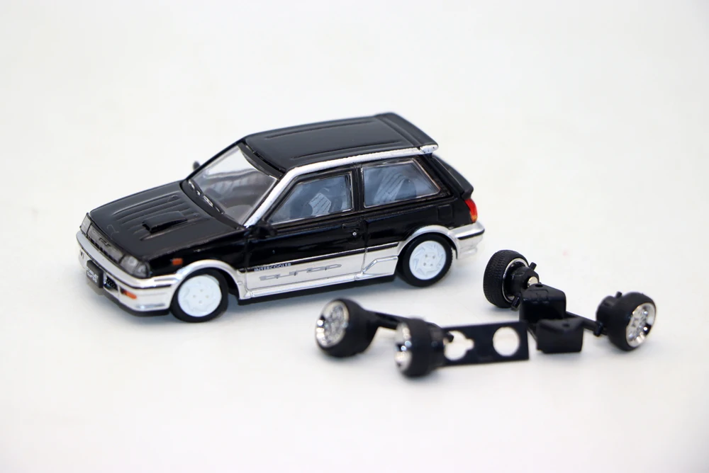 New BM 1/64 Scale Starlet Turbo S 1998 EP71 Miniature Cars by BM