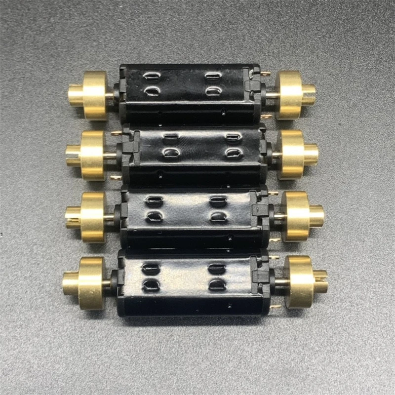 Aexit Motore Elettrico DC 12V 0,94A 14000 RPM – Micromotore Magnetico A Forma Piatta Con Alloggiamento In Metallo (Lunghezza 83mm, Diametro 37,5mm) - 2