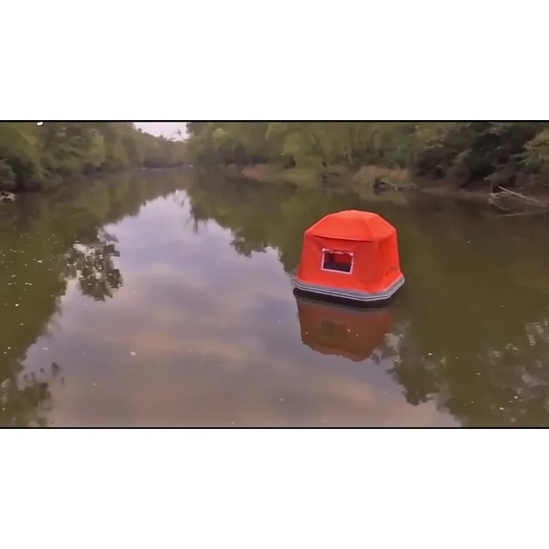 Inflatable Water Tent Floating Platform Magic Carpet Fishing