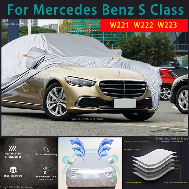 For Mercedes benz S Class W221 W222 W223 210T Full Car Covers