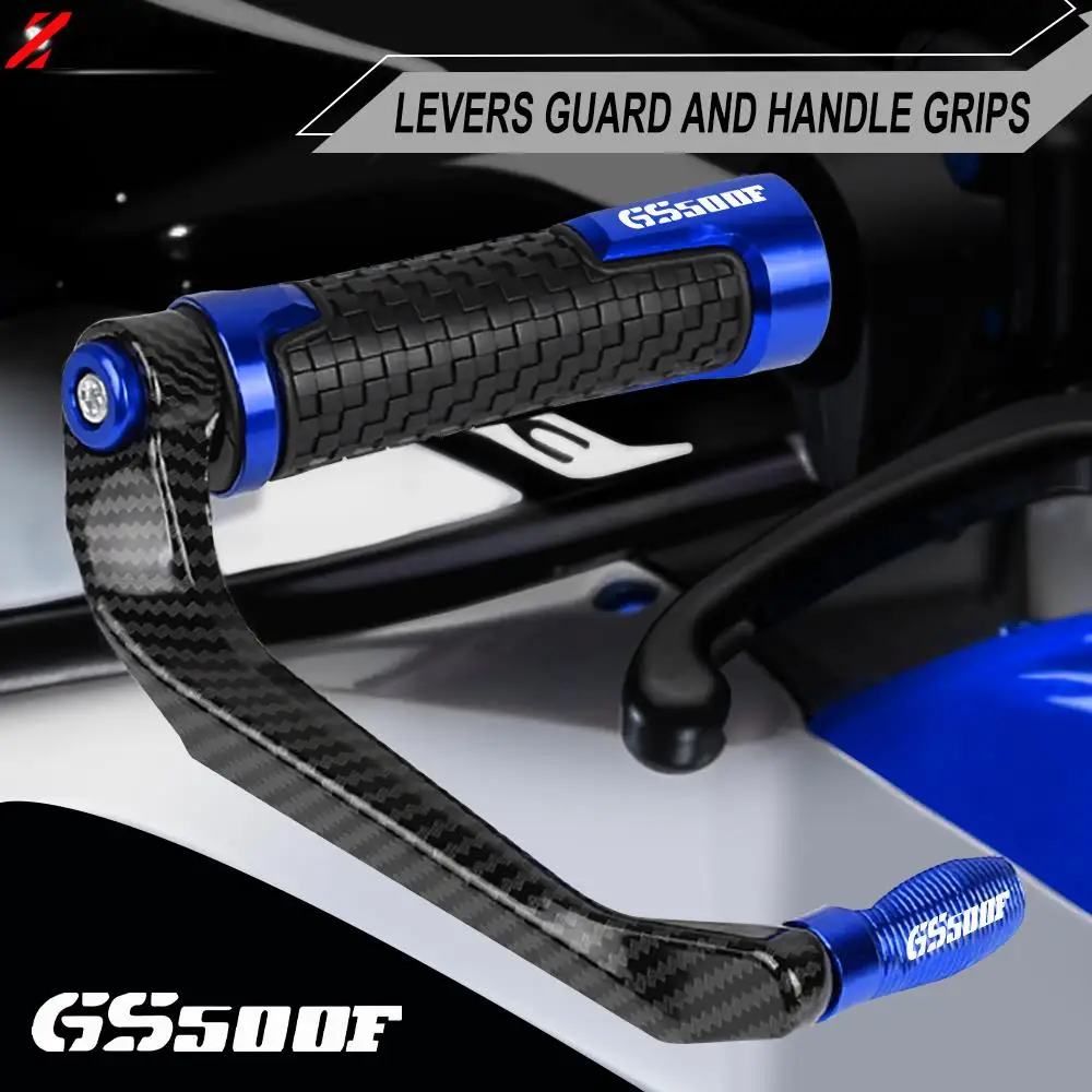 

Motorcycle Universal Handlebar Grips Brake Clutch Levers Guard Protector For Suzuki GS500F GS 500 F GS500 F 2004-2022 2005 2006