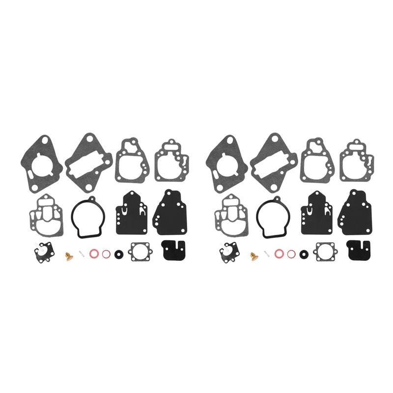 

2 шт., запасной карбюратор для мотоцикла Mercury Marine, заменяет 1395-97611 1395-9645 1395-9761
