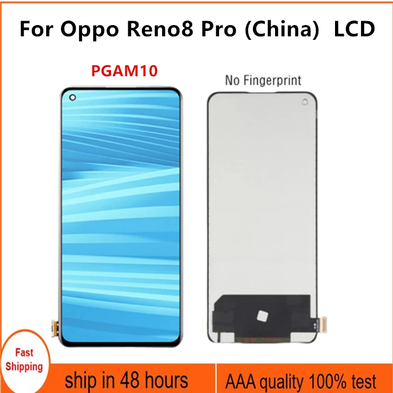 

6.62'' TFT For Oppo Reno8 Pro (China) PGAM10 LCD Display touch Screen Digitizer Assembly Replacement Accessories