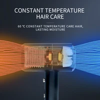 KEMEI KM-9822 1800w High Power Multifunctional 60 Degree Constant Temperature Professional Salon Hair Dryer 2