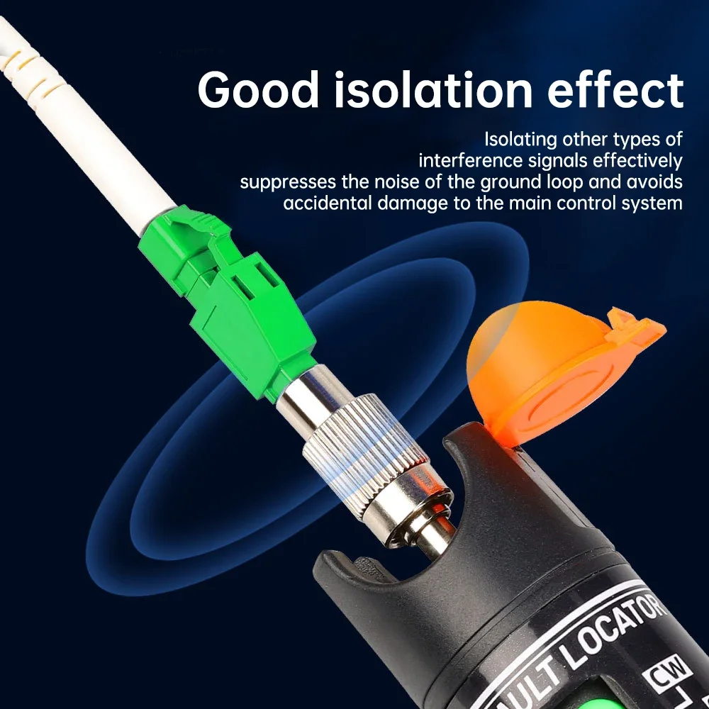 FC/APC Male to LC/APC Female Adapter Simplex Hybrid Optical Fiber Connector for Visual Fault Optical Locator Jumpers
